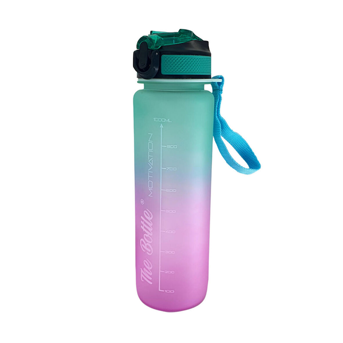 Pipetli, Çift Renkli, Mika Motivasyon Matarası 1 Lt HK2735